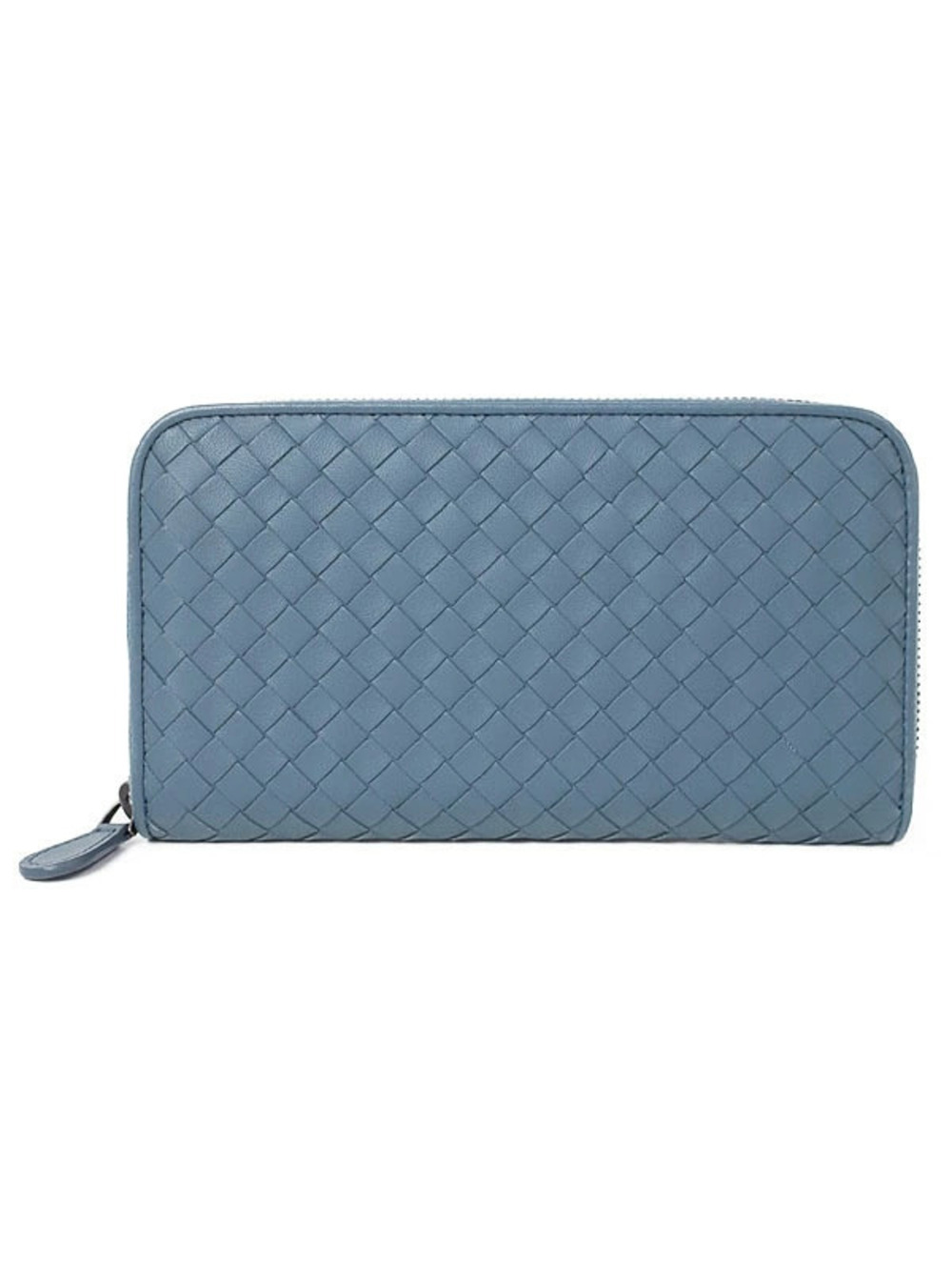Bottega Veneta Intrecciato Round Zipper Long Wallet